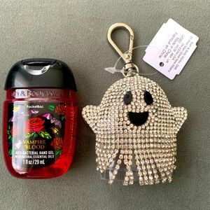 NWT Bath and Body Works Rhinestone Ghost and pocketbac